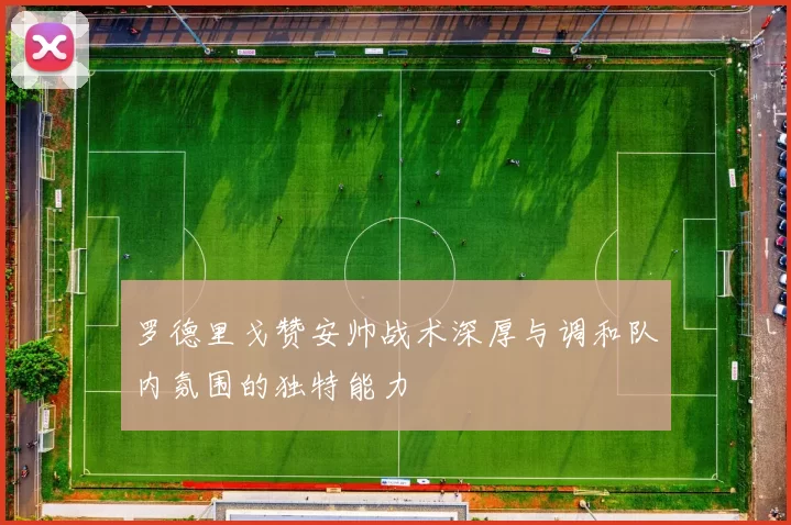 罗德里戈赞安帅战术深厚与调和队内氛围的独特能力